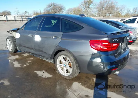 2014 BMW 335I Gran Turismo xDrive из США, поврежденный, VIN WBA3X9C5XED867617